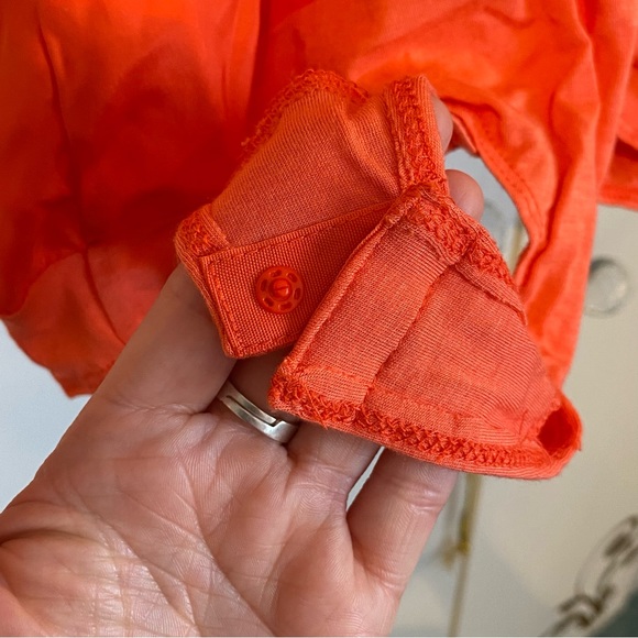 Bebe Coral Spaghetti Strap Silk Bodysuit Size XS NWT - Picture 13 of 16